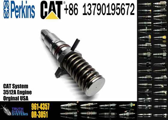 961-4357 224-9090 for Cat 3616 3612 3608 Engine Excavator Fuel Injector 224-9090 diesel Fuel Injector 10R-1252