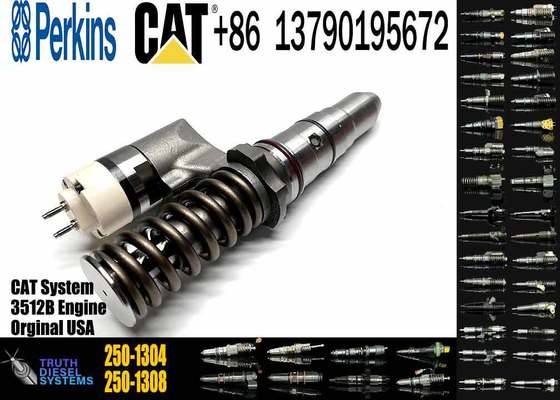 Diesel Common Rail Diesel Fuel Injector 250-1304 230-3255 392-0222 386-1760 for CAT 508B 3512B 3516B Engine