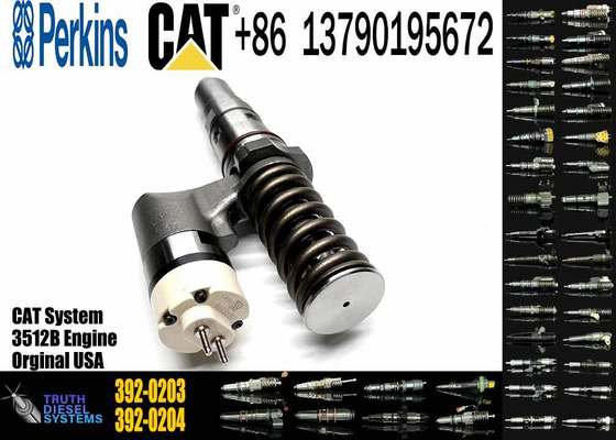 Fuel Injector 392-0203 3920203 Diesel Engine Fuel Injector 20R-1267 20R1267 for CAT 994D 793D 3512B