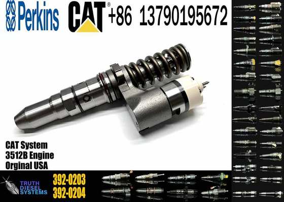 Fuel Injector 392-0203 3920203 Diesel Engine Fuel Injector 20R-1267 20R1267 for CAT 994D 793D 3512B