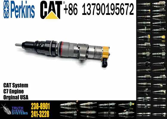Brand New Fuel Injector C7 diesel Engine 222-5961 2225961 235-5261 238-8901 for C-A-T Excavator 324D 325D 326D 329D