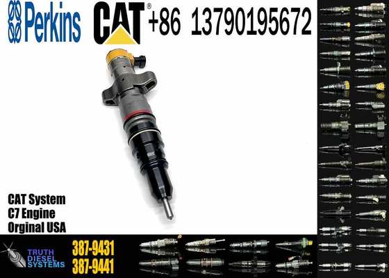 Common Rail Injector 387-9431 320-2940 328-2574 Diesel Fuel Injector 553-2592 For Excavator C9 387-9431