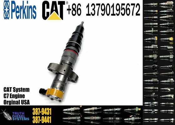 Common Rail Injector 387-9431 320-2940 328-2574 Diesel Fuel Injector 553-2592 For Excavator C9 387-9431