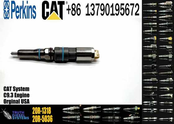 CAT Construction Machinery Parts 367-4293 20R-1318 Common Rail Diesel Injector for Caterpillar C9.3 Engine of 336E 972K