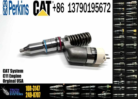 249-0712 249-0713 Common Rail Fuel Injector Cater pillar CAT C13 Diesel Engine Parts Rail Injector 10R-3147 10R-3147