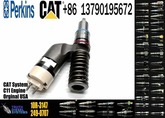 249-0712 249-0713 Common Rail Fuel Injector Cater pillar CAT C13 Diesel Engine Parts Rail Injector 10R-3147 10R-3147