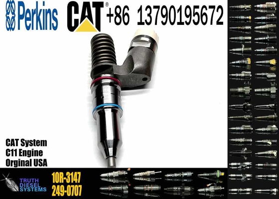 249-0712 249-0713 Common Rail Fuel Injector Cater pillar CAT C13 Diesel Engine Parts Rail Injector 10R-3147 10R-3147