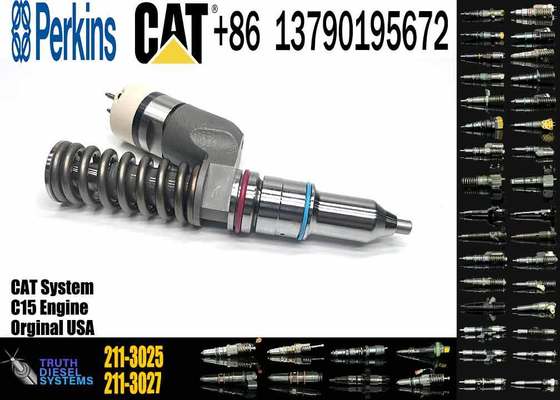 High Quality cat Injector C15 c 16 C18 diesel Engine Injector 211-3025 2113025 10r-0955 10r-8500 10r-8501