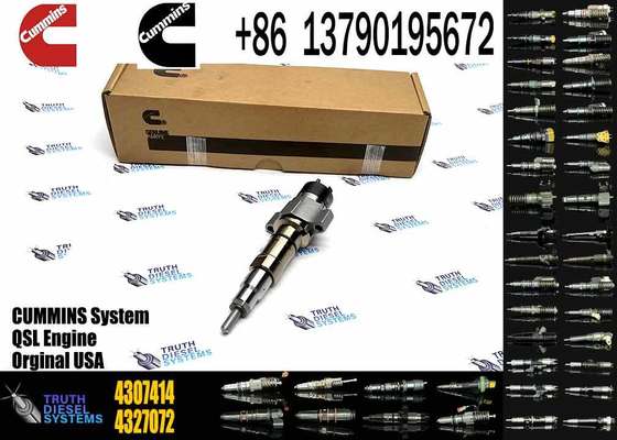 High Quality Diesel Engine Injector 4327072 4307414 Fuel Injector Model 430-7414 for QSL Excavator QSL9.3 ISCE Engine 6L