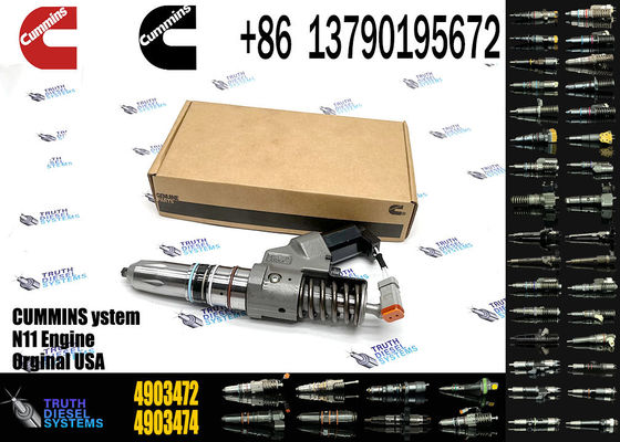 High-quality Components for 4903472 Engine ISM QSM ISM11 QSM11 M11 MTA11 Type diesel Engines - Fuel Injectors 3411756 3083849