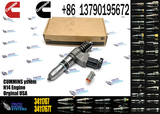 Excavator Parts 3411767 3411765 Diesel Engine Fuel Injector 3411767 N14 Excavator Injector