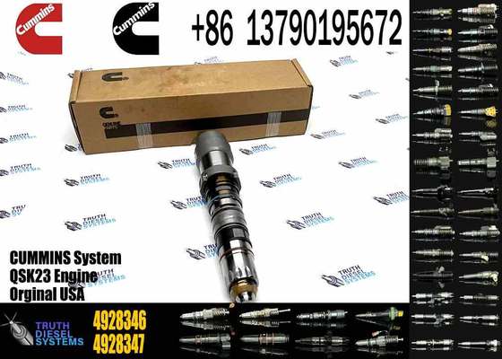 High Quality Used QSK19 Diesel Engine Common Rail Injector 4087887 4010163 4928346 4928349 Machinery Repair Shops 6 Months