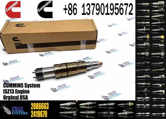 New Construction Machinery Fuel Injector Compatible ISZ13 Diesel 2031836 2872289 2086663 2058444PX for CUMMINS Diesel Engine