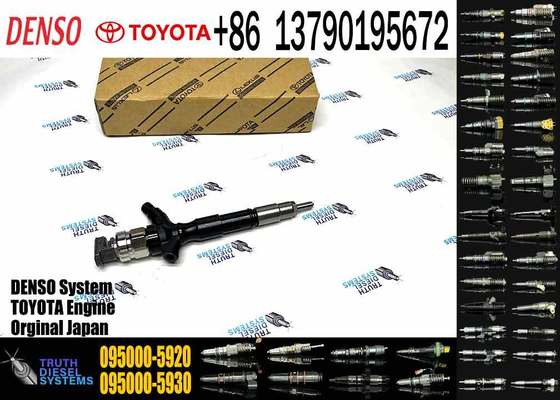 Fuel Injector 095000-5921 095000-5920 for Denso for Toyota Hiace Hilux 2KD-FTV