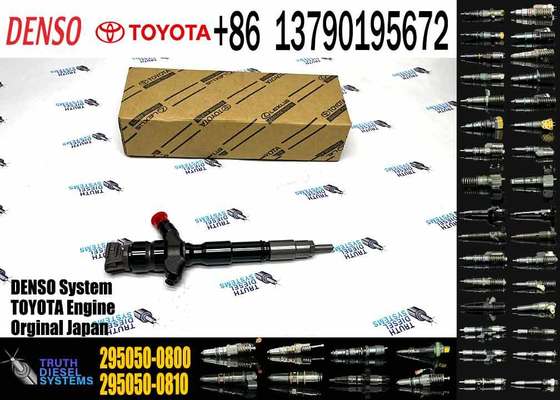 Original 295050-0810 Common Rail Injector 23670-09380 23670-0L110 295050-0800