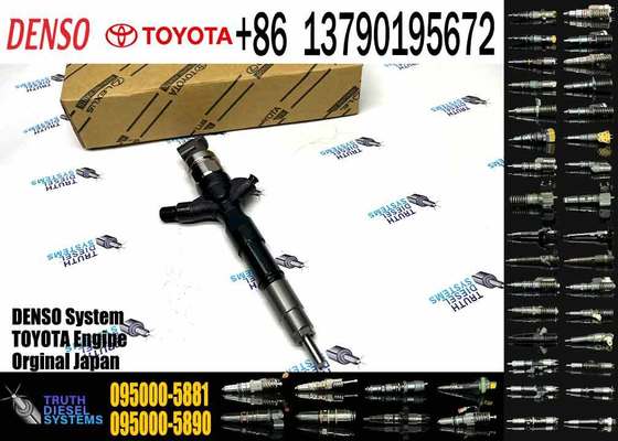 Common Rail Fuel Injector 23670-30050 095000-5881 for Toyota Hiace Hilux 2KD