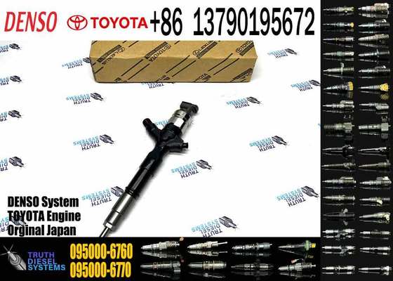 High Quality New diesel Fuel Injector 23670-30140 095000-6760 095000-6761 for Toyota