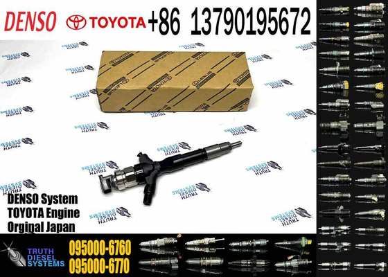 High Quality New diesel Fuel Injector 23670-30140 095000-6760 095000-6761 for Toyota