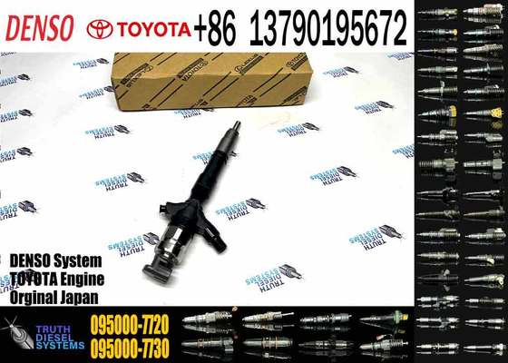 High Quality New Common Diesel Rail Fuel Injector 095000-7720 23670-30320 for Toyota 1KD-FTV Engine
