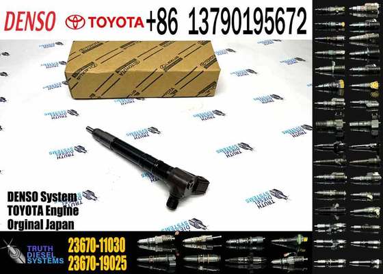 Diesel Engine Fuel Injector 23670-11030 2367011030 295700-0630 295700-0310 DCRI400630 for Toyota Hilux diesel CR Engines