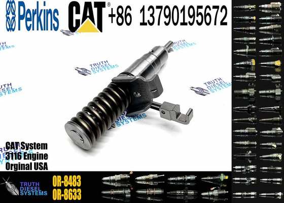 3116 Diesel Engine Fuel Injector 127-8209 1278209 0R-8483 0R8483 127-8211 Excavator Spare Parts for CATERPILLAR E200B 320B