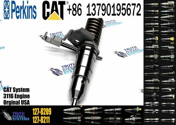 3116 Diesel Engine Fuel Injector 127-8209 1278209 0R-8483 0R8483 127-8211 Excavator Spare Parts for CATERPILLAR E200B 320B