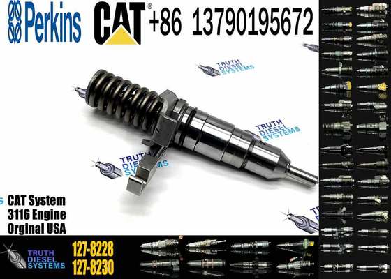 Common Rail Diesel Injectors 1278228 127-8228 Injection Valves for CAT 3116 3406B Machinery Engine Parts