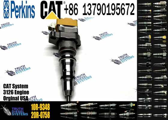 Diesel Fuel Injector for 3216 Excavator 3126E 3126B Common Rail Injector 178-6432 10R-9348 188-1320 10R-9237