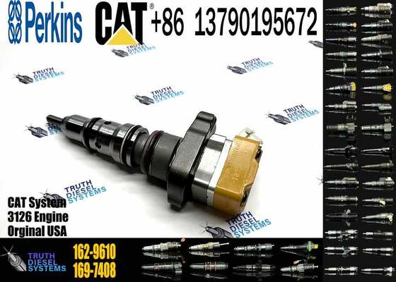 CAT common rail injecto 156-8895 173-9268 196-1401 162-0218 162-9610 is suitable for CAT3126 diesel engine injector assembly