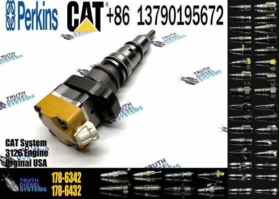 High Quality Excavator Parts Diesel Fuel Injector 178-6342 10R-1257 for Cat Caterpillar Engine 3126 3126B 3126E