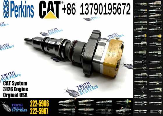 Fuel Injector 10R-0781 198-6605 222-5966 Compatible with Caterpillar CAT Engine 3126B 3126E C7