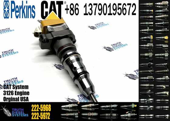 222-5968 10R-1306 2225968 10R1306 High Quality Excavator Parts Diesel Fuel Injector for Cat Caterpillar Engine 3126 3126B 3126E