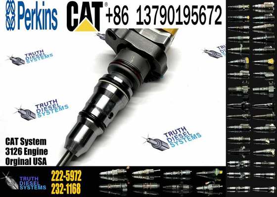 Diesel Engine Injector 232-1171 138-8756 222-5963 222-5972 173-4059 Caterpillar C3126 Common Rail Injection Valves
