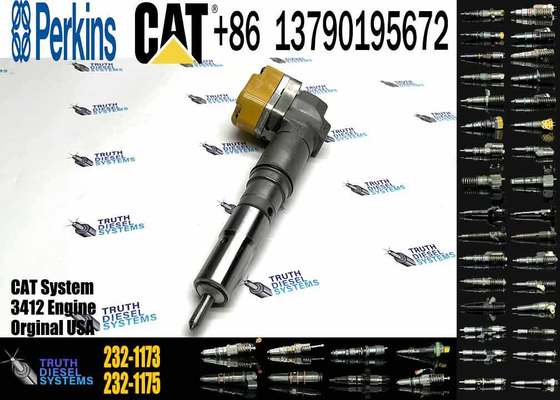 Fuel Injector 174-7526 232-1183 232-1171 232-1175 20R0758 232-1173 232-1168 174-7528 for 3412E 3408E Engine