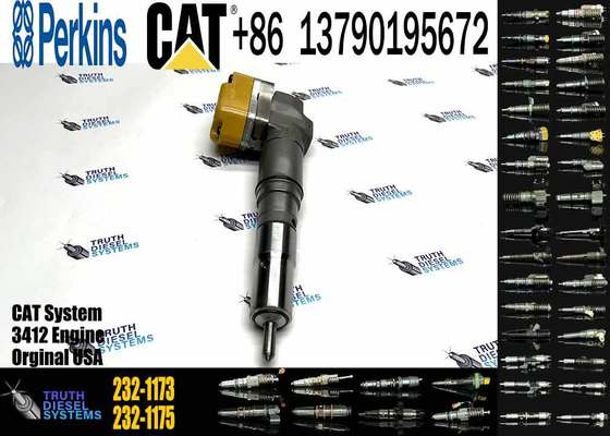 Fuel Injector 174-7526 232-1183 232-1171 232-1175 20R0758 232-1173 232-1168 174-7528 for 3412E 3408E Engine