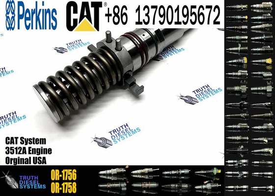 Fuel Injector 7C-9578 0R-1756 7W-1035 Fits For Caterpillar CAT 3500A Engine 3508 3512 3516