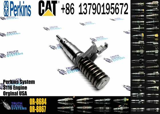 Fuel Injector 127-8218 1278218 0R-8684 for CAT 962G 950G 960F 535B 525B 3114 3116 3126 Engine Injector Assembly