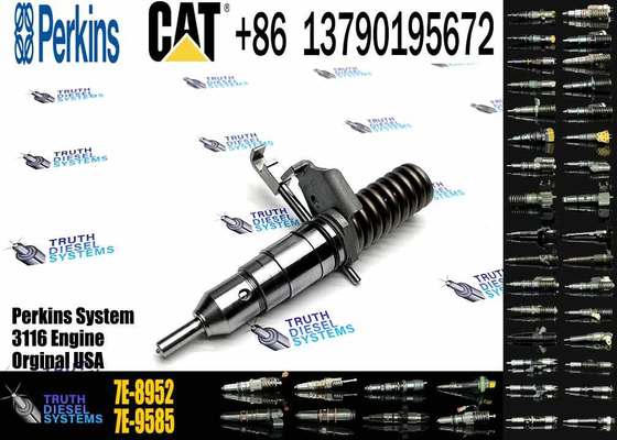 Excavator Engine Parts 7E-8952 Fuel Injector 3116 Engine Fuel Injector for Cat 950g 960f 962g Construction Machinery Parts