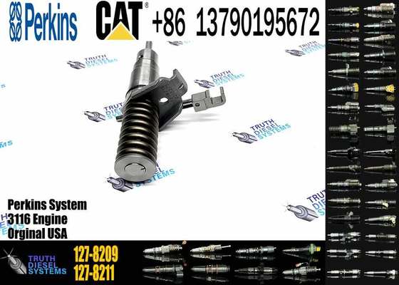 Rushed Fuel Injector 127-8209 1278209 for Caterpillar CAT Engine 3116 3114 Series