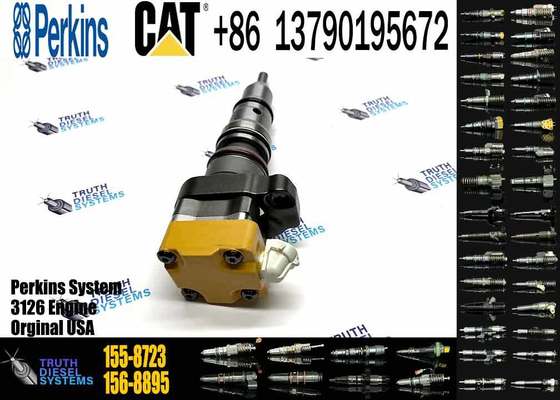 Hot Sell Common Rail Fuel Injector 155-8723 20R-5392 169-7408 Diesel Fuel Injector for CAT Caterpillar 3126B Engine