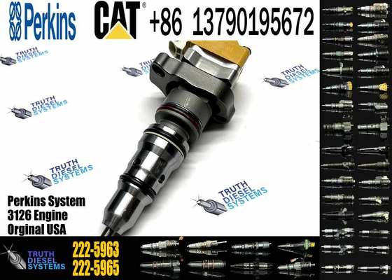 Factory Direct Stable Performance High-quality diesel Engine Injector 222-5963 10R-1262 Suitable for Cat D5n D6n 3126e