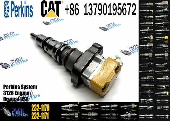 Excavator Injector 232-1170 2321170 for 3126 Engine Parts Diesel Nozzle Assembly Auto Parts