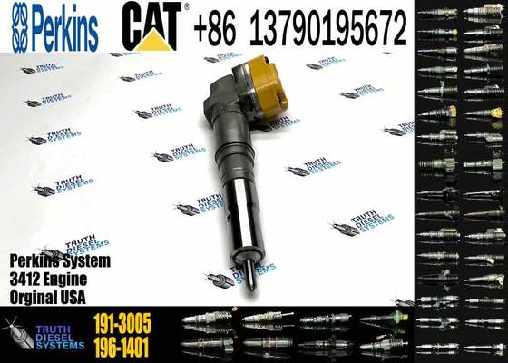 High Quality 3412 Fuel Injector 191-3005 Common Rail Injector for Fuel Injection Pump diesel Engine