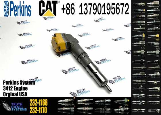 Fuel Injector 174-7526 232-1183 232-1171 232-1175 20R0758 232-1173 232-1168 174-7528 for 3412E 3408E Engine