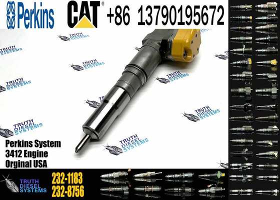 New 3412E Fuel Injector 174-7526 for CAT 3412E Diesel Engines 232-1183 for Machinery Repair Shops232-1171 232-1173 198-6877
