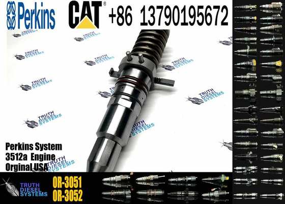 High Quality Construction Machinery Parts Fuel Injector 4P-9075 0R-3051 for Caterpillar 3508 3512 3516 Engine