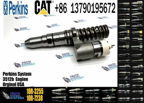 Common Rail Diesel Injector 10R-3255 for Construction Machinery Parts Used in Engine Assembly.