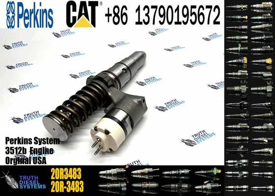 New Caterpillar C3512B Common Rail Diesel Engine Injector Set Including 230-3255 3920214 20R-0850 20R3483 Injector Components