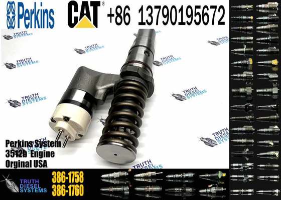 Diesel Common Rail Diesel Fuel Injector 386-1758 3861758 20R-1270 for Caterpillar CAT 3506 3508 3512 3516 3524 Diesel Engine