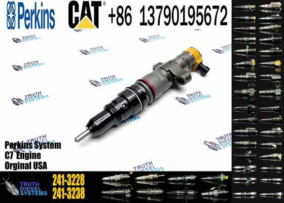 New Excavator Diesel Injector Model 238-8901 328-2586 241-3228 10R-4763 241-3238 Replacement for C-a-t C7 Injector 387-9427